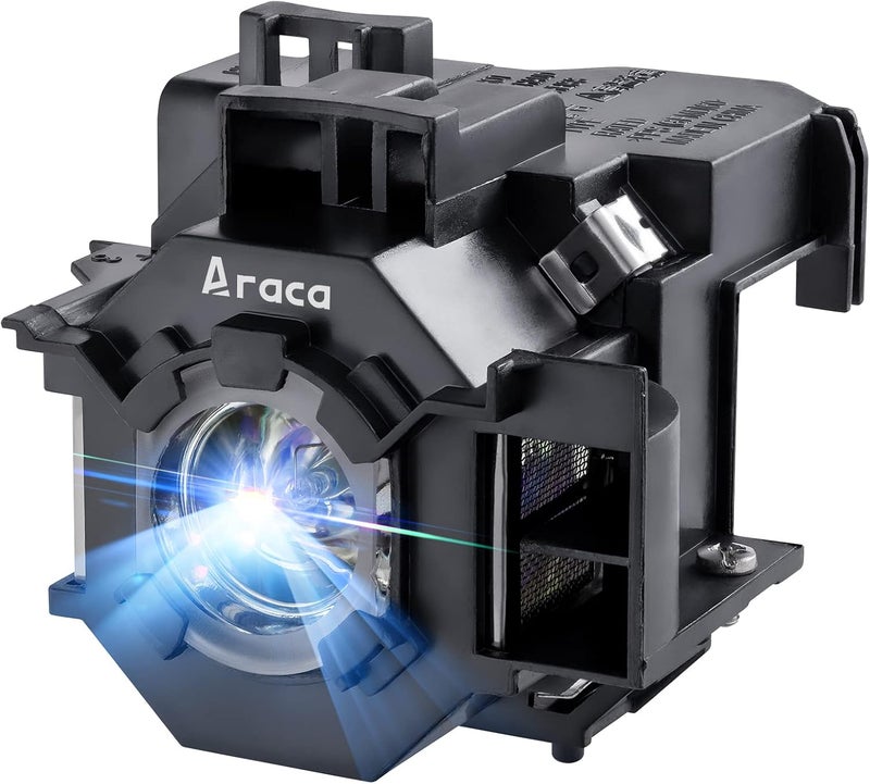 Araca ELPLP41 /V13H010L41 Replacement Projector Lamp with Housing for Epson H283A H284A EMP-S5 EX70 EMP-X5 EX30 EX21 PowerLite S5 S6 77c Projector Lamp Bulb - Image 1